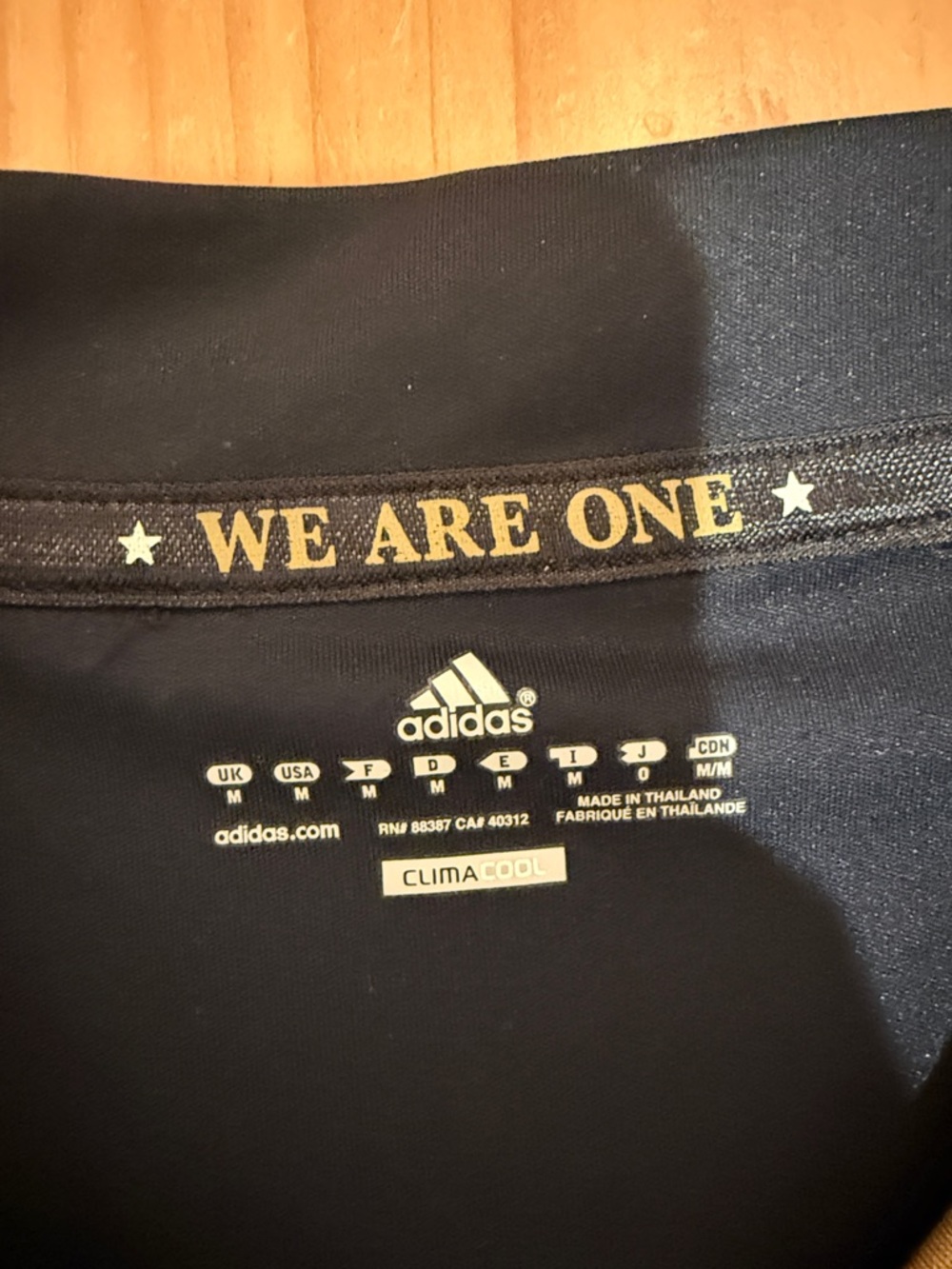SIGNED adidas Philadelphia Union Jersey - Navy and Gold Center Stripe - Picture 5 of 6